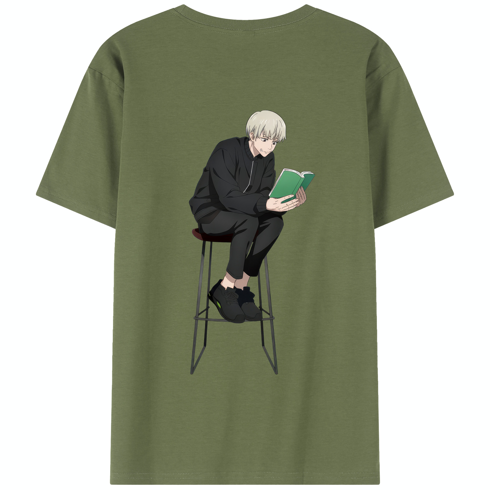 （画像用） 呪術廻戦 Jujutsu Kaisen 綿100％半袖Tシャツ（背面プリント）